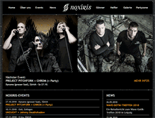 Tablet Screenshot of noxiris.ch